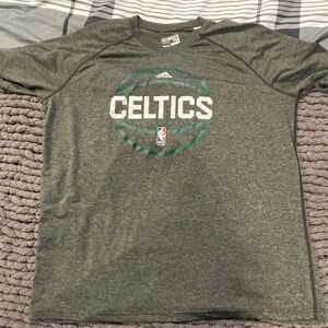 Adidas Celtics Gray T-Shirt
